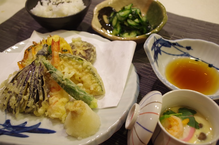 基礎1コース（6回コース）和食：天ぷら